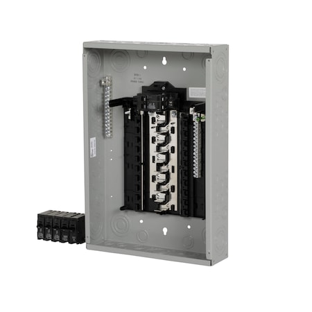 Siemens Combination Circuit Breaker Panel, SN Series, 20 Spaces, Main Circuit Breaker SN2020B1100P1